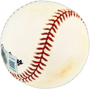 Willie Mays Autographed Official NL Baseball San Francisco Giants Beckett BAS #AG020290
