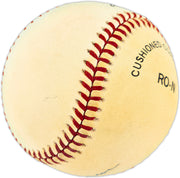 Hank Aaron Autographed Official NL Baseball Atlanta Braves Beckett BAS #AG020297