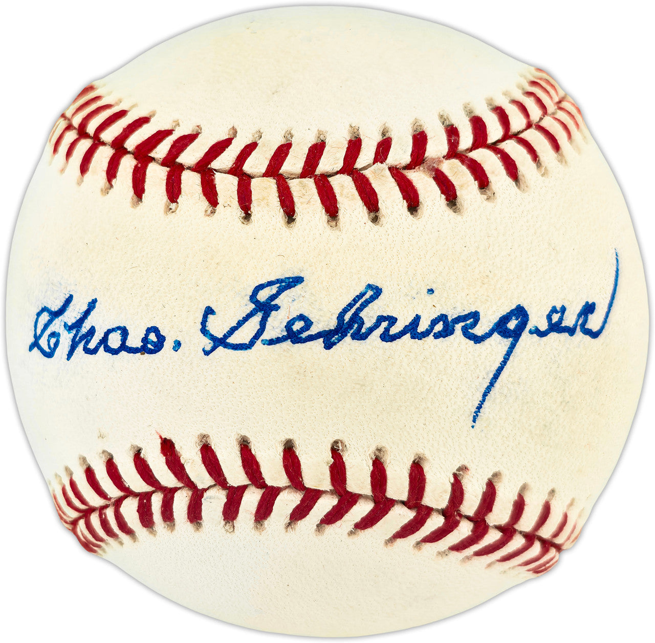 Charlie Gehringer Autographed Official AL Baseball Detroit Tigers PSA/DNA #C32618