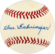 Charlie Gehringer Autographed Official AL Baseball Detroit Tigers PSA/DNA #C32613