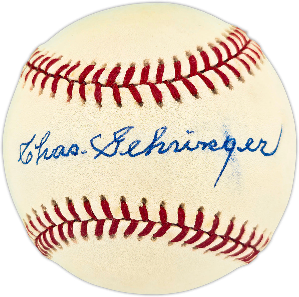 Charlie Gehringer Autographed Official AL Baseball Detroit Tigers PSA/DNA #C32616