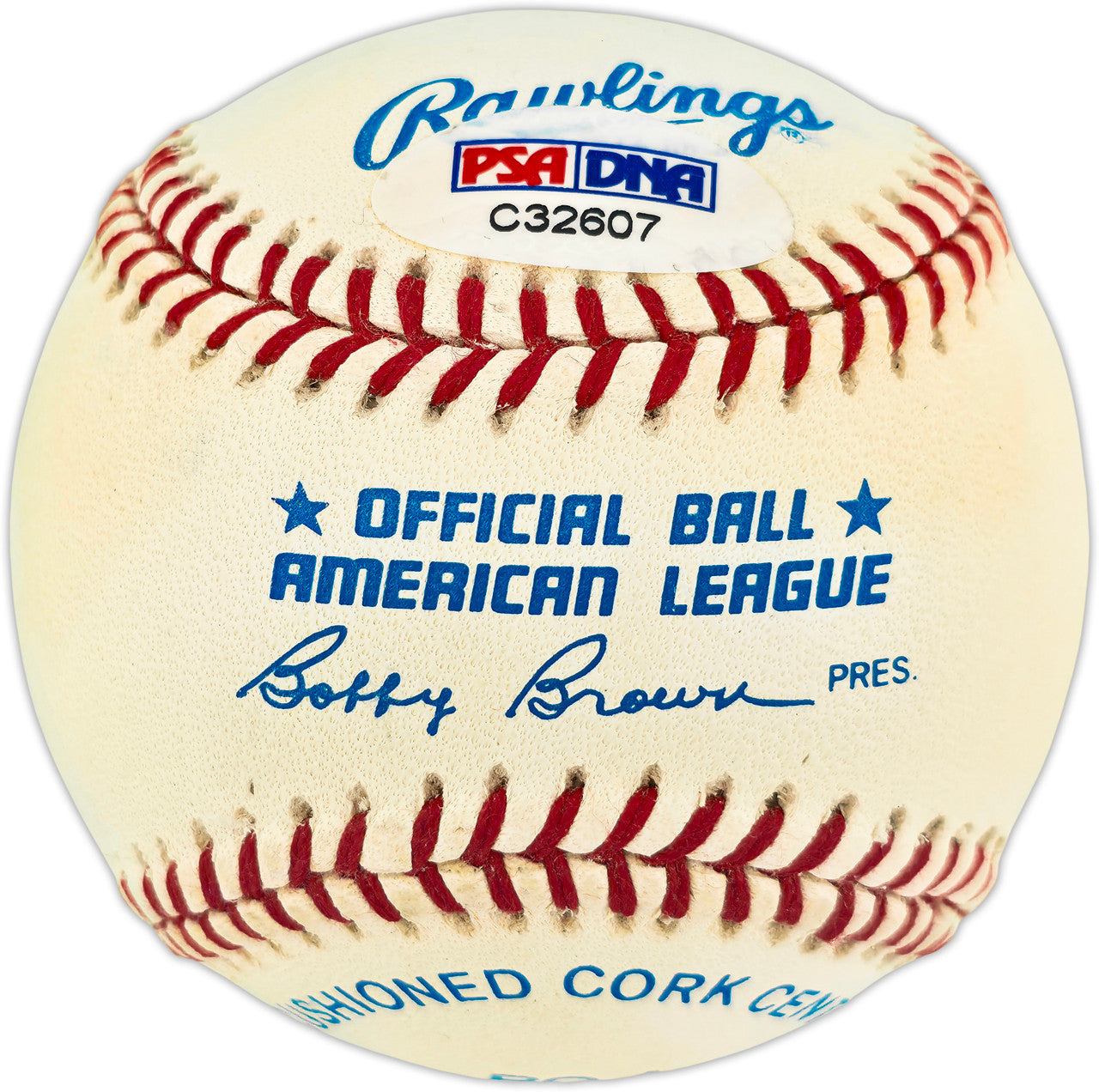 Charlie Gehringer Autographed Official AL Baseball Detroit Tigers PSA/DNA #C32607