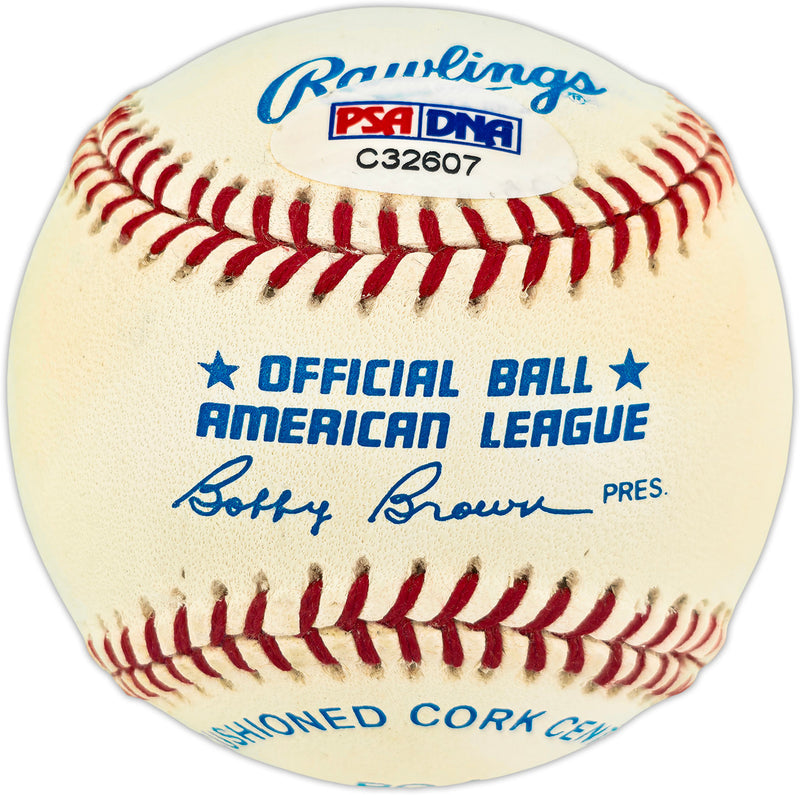 Charlie Gehringer Autographed Official AL Baseball Detroit Tigers PSA/DNA #C32607