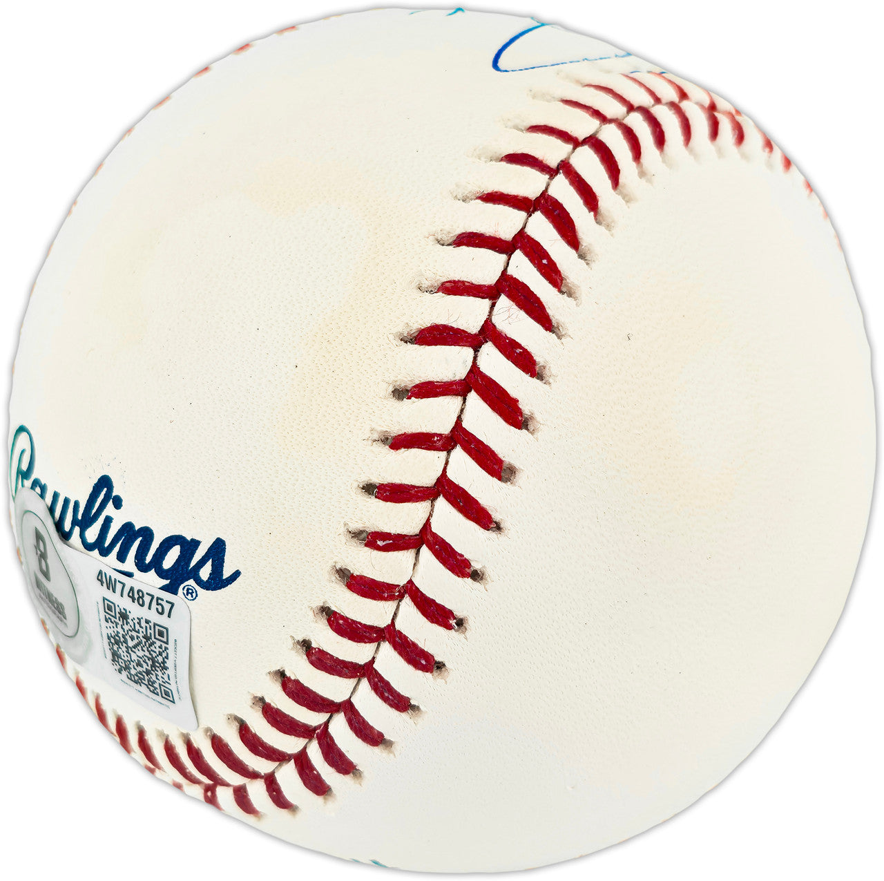 Ken Griffey Jr. Autographed Official MLB Baseball Seattle Mariners "87 #1 Pick" Beckett BAS Witness #4W748757