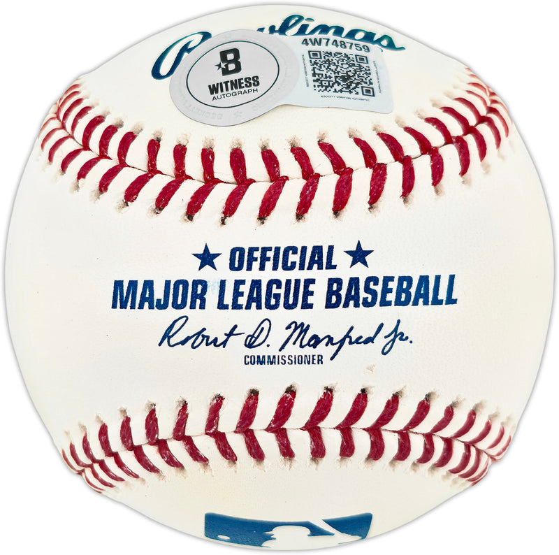 Ken Griffey Jr. Autographed Official MLB Baseball Seattle Mariners "87 #1 Pick" Beckett BAS Witness #4W748759