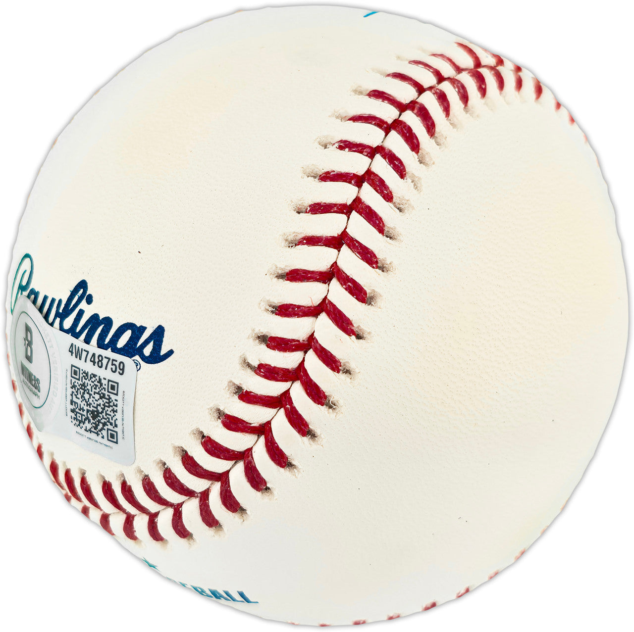 Ken Griffey Jr. Autographed Official MLB Baseball Seattle Mariners "87 #1 Pick" Beckett BAS Witness #4W748759