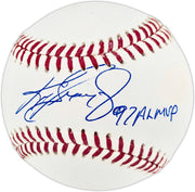 Ken Griffey Jr. Autographed Official MLB Baseball Seattle Mariners "87 #1 Pick" Beckett BAS Witness #4W748668