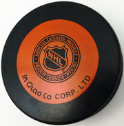 Nikolai Khabibulin Autographed Official Winnipeg Jets Logo Hockey Puck SKU #266812