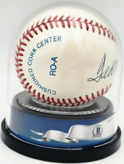Ted Williams Autographed Official AL Baseball Boston Red Sox Auto Grade Mint 9 Beckett BAS #20134486