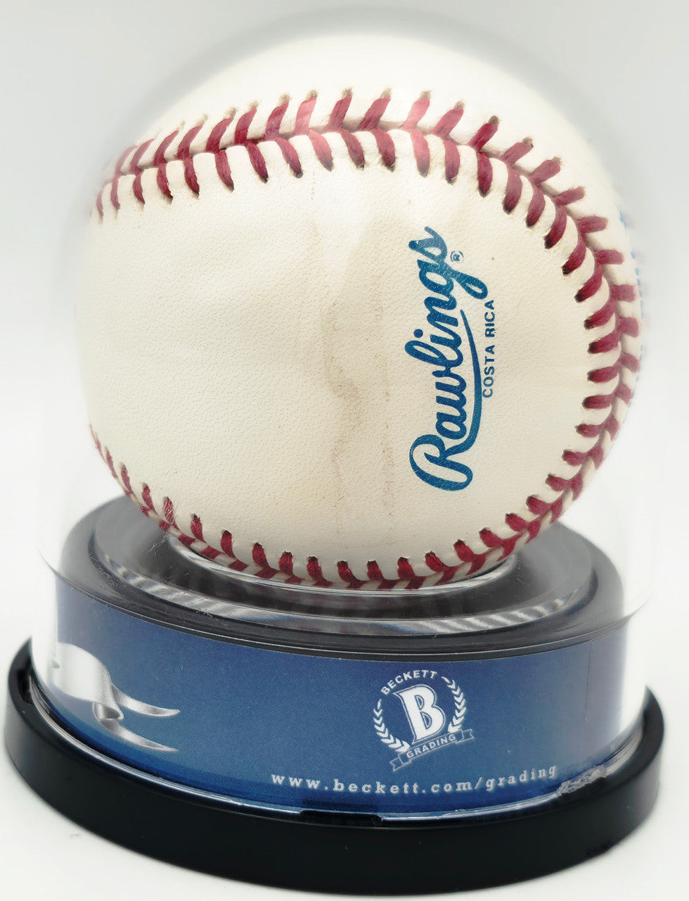 Ted Williams Autographed Official AL Baseball Boston Red Sox Auto Grade Mint 9 Beckett BAS #20134486