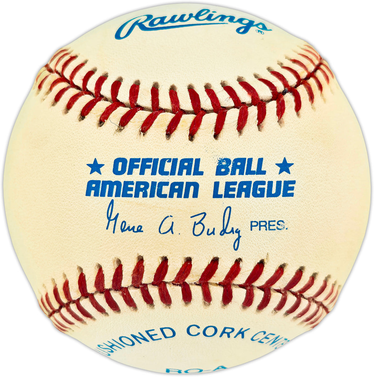 Mike Blowers Autographed Official AL Baseball Seattle Mariners SKU #266813