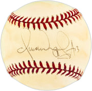 Omar Vizquel Autographed Official AL Baseball Cleveland Indians SKU #266816