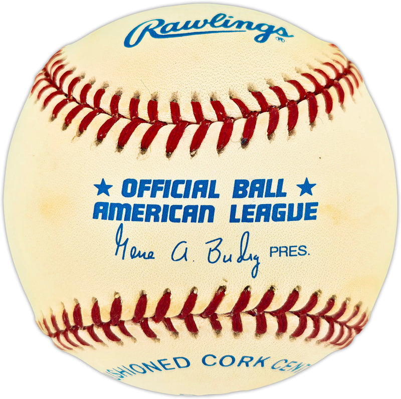Omar Vizquel Autographed Official AL Baseball Cleveland Indians SKU #266816
