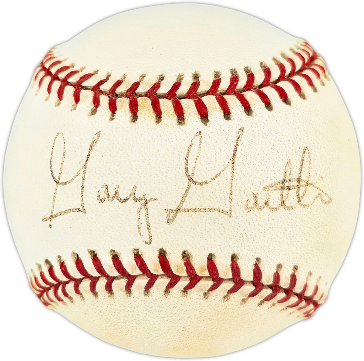 Gary Gaetti Autographed Official NL Baseball St. Louis Cardinals & Minnesota Twins SKU #266819