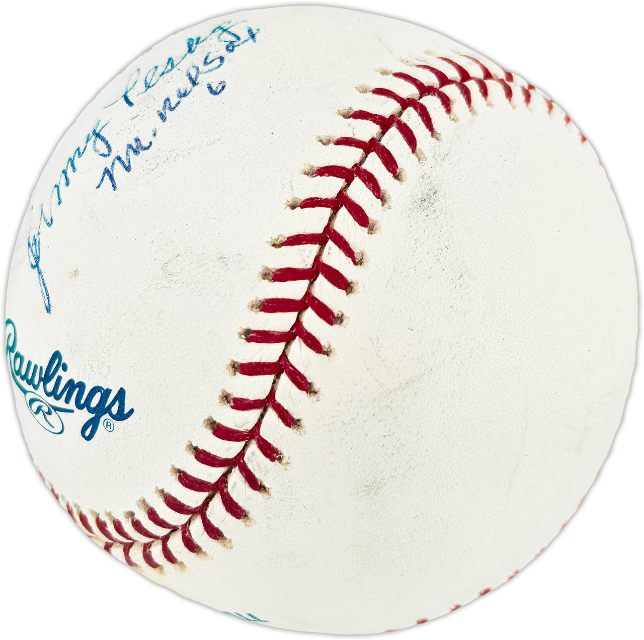 Johnny Pesky Autographed Official MLB Baseball Boston Red Sox "Mr. Red Sox 6" SKU #266822