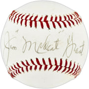 Jim "Mudcat" Grant Autographed Official Wilson Baseball Minnesota Twins SKU #266825