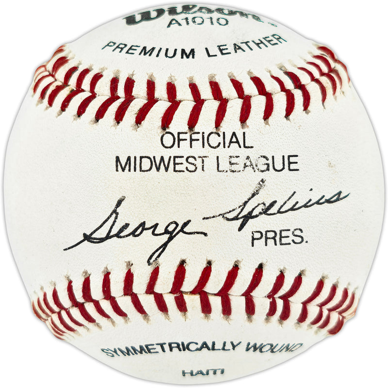 Jim "Mudcat" Grant Autographed Official Wilson Baseball Minnesota Twins SKU #266825