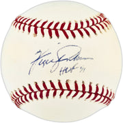 Fergie Jenkins Autographed Official MLB Baseball Chicago Cubs "HOF 91" SKU #266829