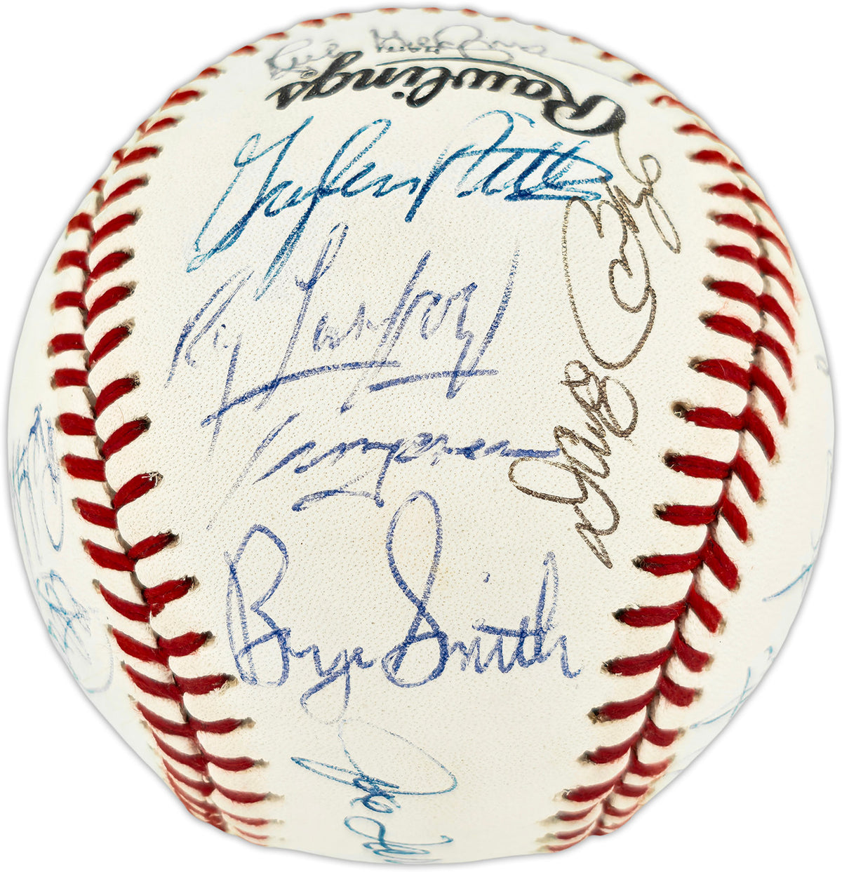 1992 St. Louis Cardinals Team Autographed Official NL Baseball With 28 Signatures Including Joe Torre SKU #266836