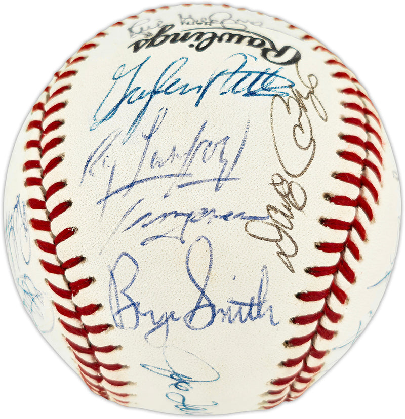 1992 St. Louis Cardinals Team Autographed Official NL Baseball With 28 Signatures Including Joe Torre SKU #266836