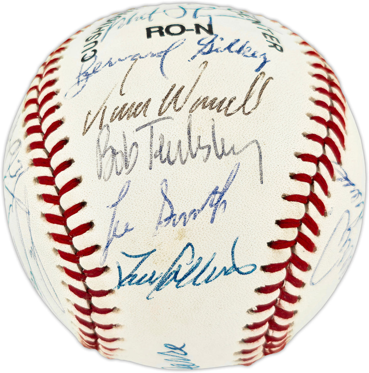 1992 St. Louis Cardinals Team Autographed Official NL Baseball With 28 Signatures Including Joe Torre SKU #266836
