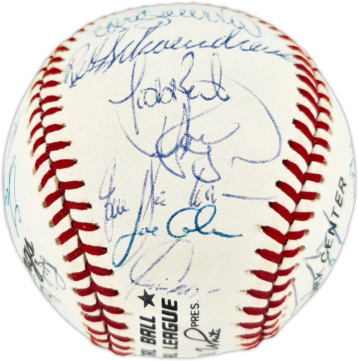 1992 St. Louis Cardinals Team Autographed Official NL Baseball With 28 Signatures Including Joe Torre SKU #266836
