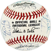 1992 St. Louis Cardinals Team Autographed Official NL Baseball With 28 Signatures Including Joe Torre SKU #266836