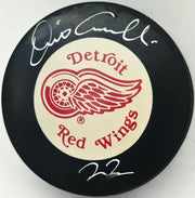 Dino Ciccarelli Autographed Official Detroit Red Wings Logo Hockey Puck SKU #266840