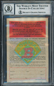 Ted Williams Autographed 1989 Bowman Card #11 Boston Red Sox Auto Grade Gem Mint 10 Beckett BAS #19374069