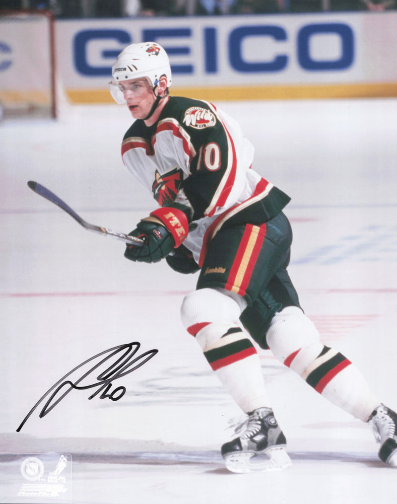 Marian Gaborik Autographed 8x10 Photo Minnesota Wild SKU #266883