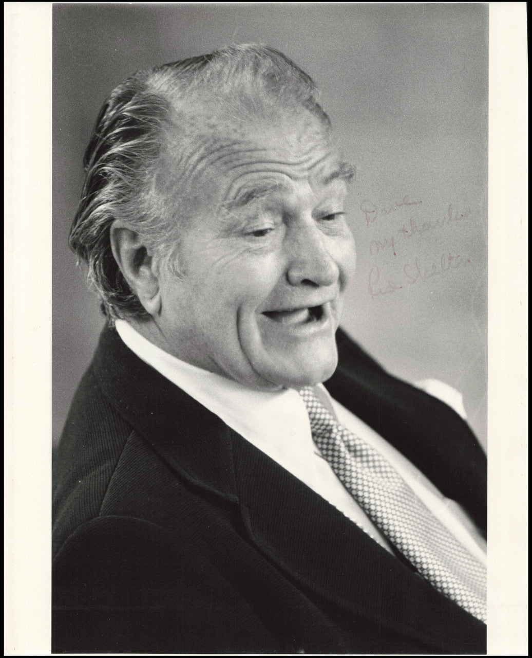 Red Skelton Autographed 8x10 Photo Actor SKU #266888