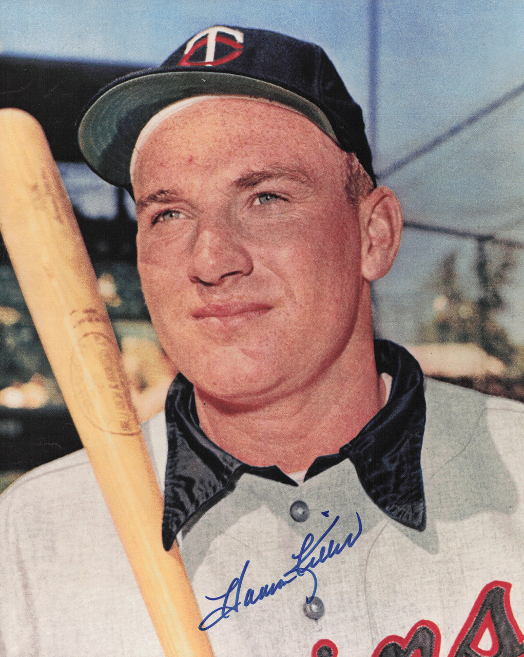 Harmon Killebrew Autographed 8x10 Photo Minnesota Twins SKU #266891