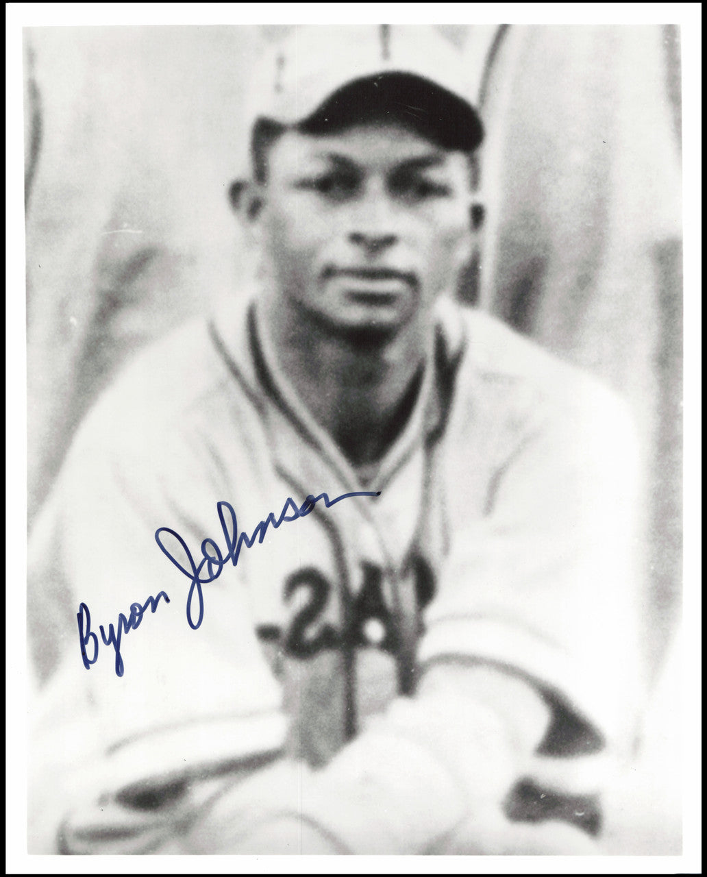 Byron Jackson Autographed 8x10 Photo Negro Leagues SKU #266894