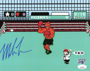 Mike Tyson Autographed 8x10 Photo Nintendo Punch-Out!! JSA #WA639718