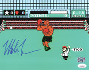 Mike Tyson Autographed 8x10 Photo Nintendo Punch-Out!! JSA #WA639596
