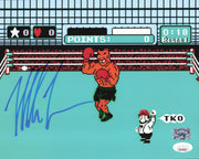 Mike Tyson Autographed 8x10 Photo Nintendo Punch-Out!! JSA #WA639639