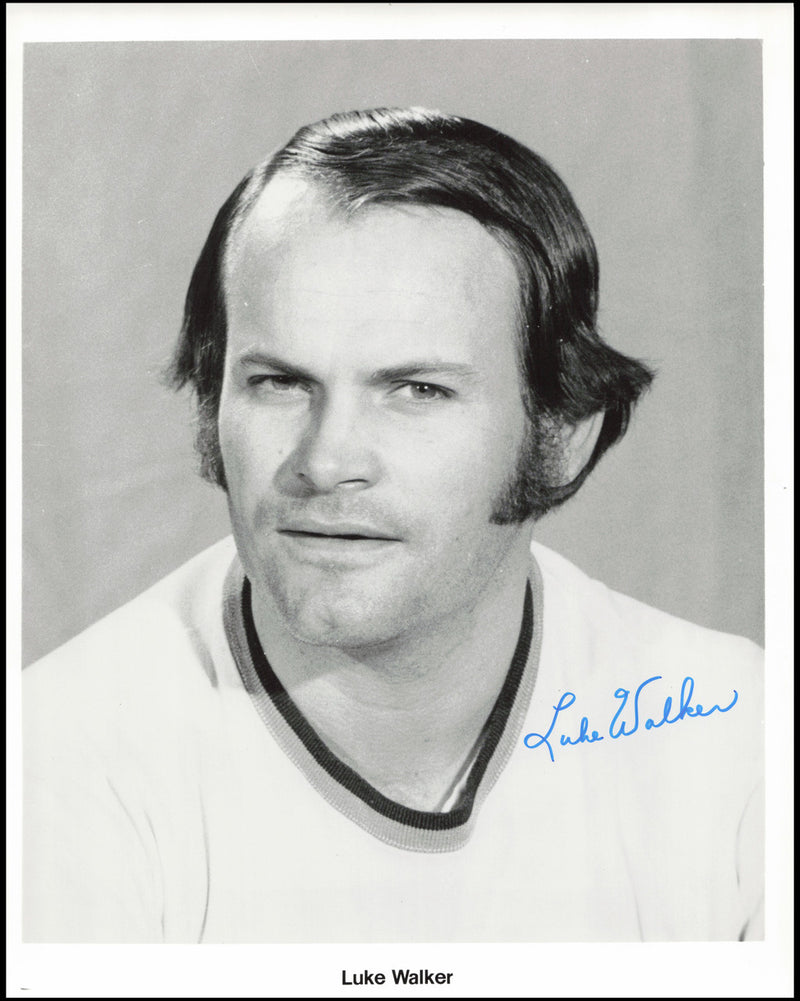 Luke Walker Autographed 1973 Team Issued 8x10 Photo Pittsburgh Pirates SKU #266925