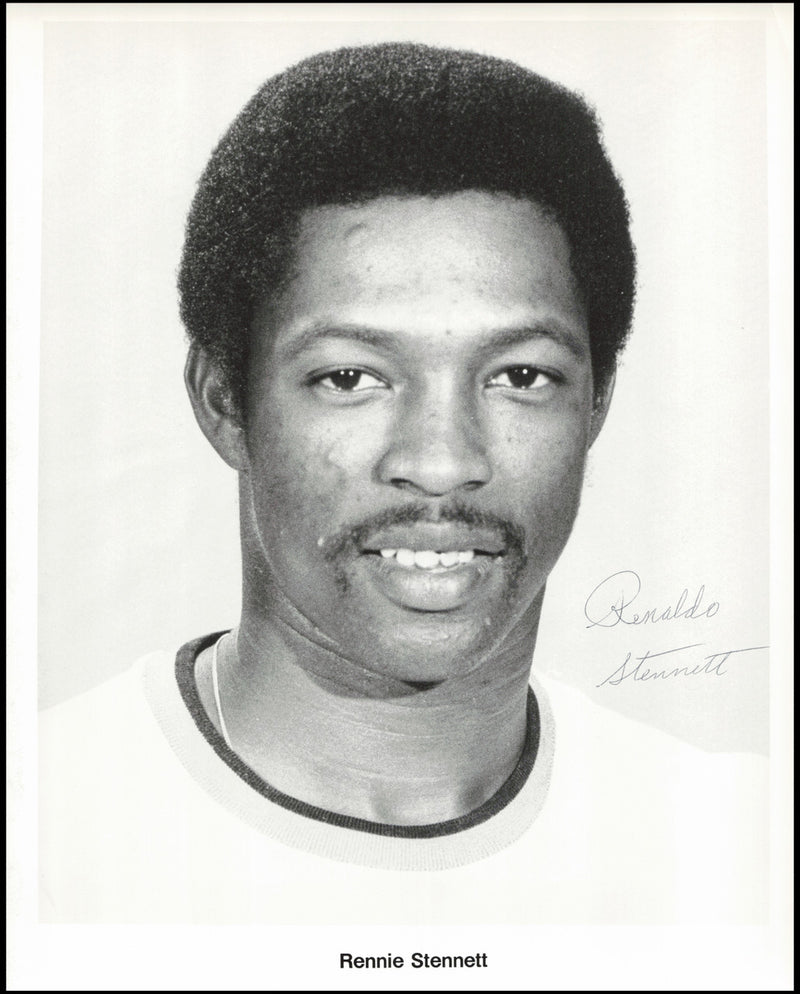 Renaldo Stennett Autographed 1973 Team Issued 8x10 Photo Pittsburgh Pirates Full Name SKU #266928