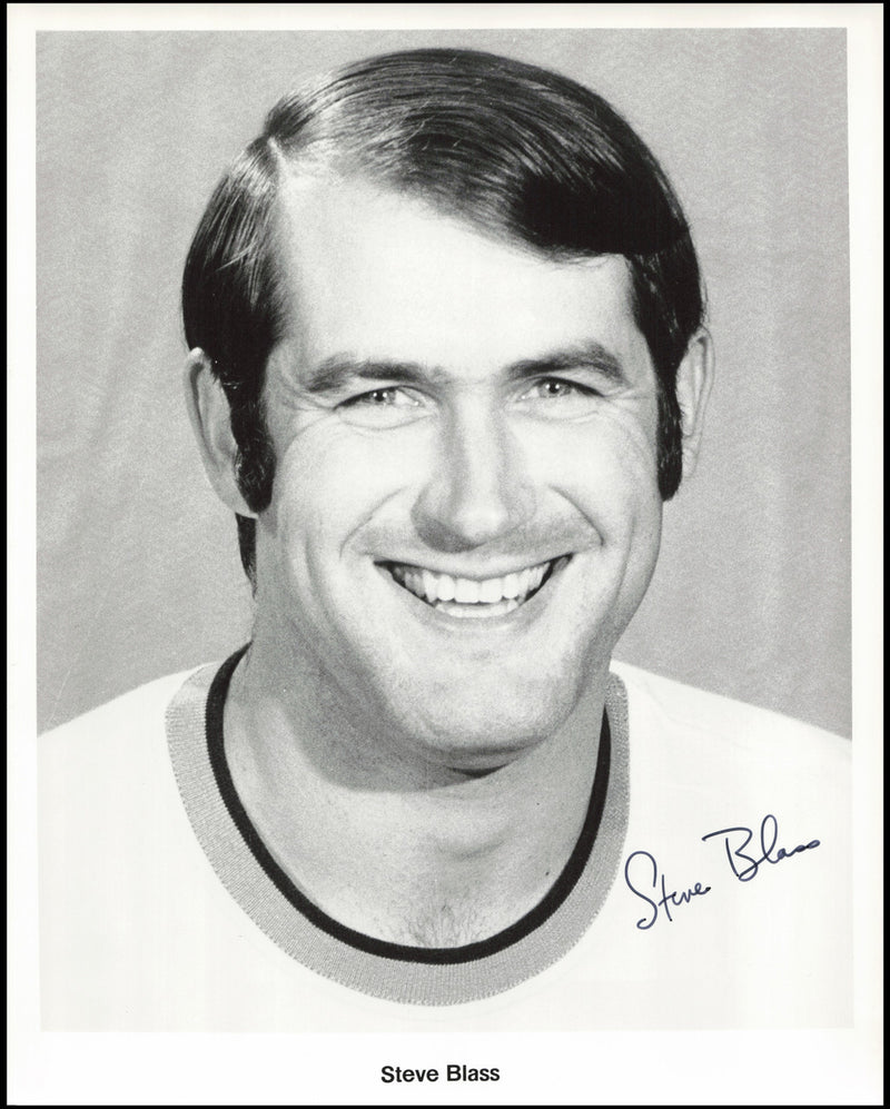 Steve Blass Autographed 1973 Team Issued 8x10 Photo Pittsburgh Pirates SKU #266930