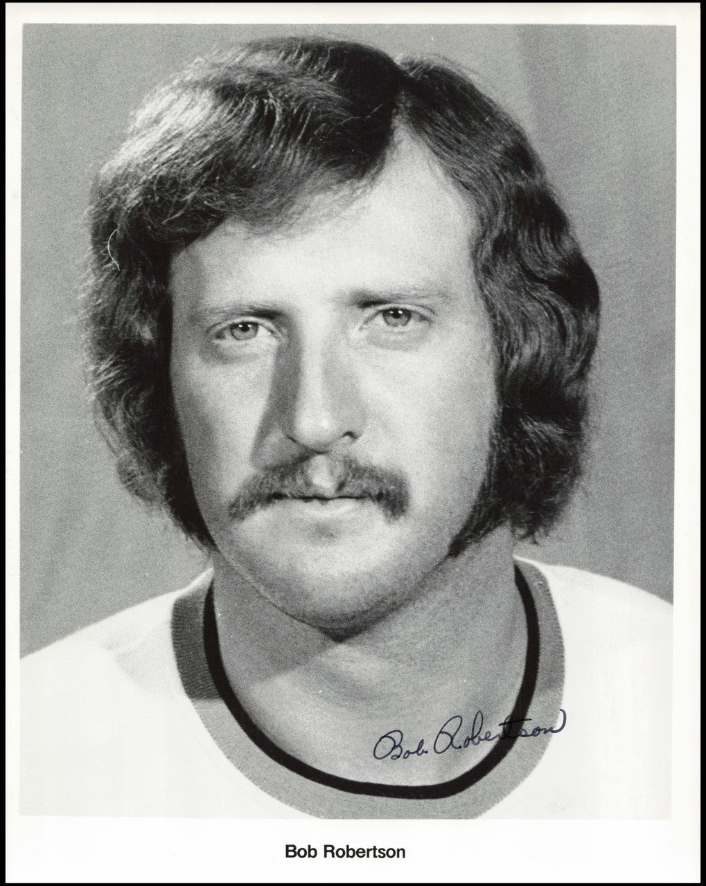 Rob Robertson Autographed 1973 Team Issued 8x10 Photo Pittsburgh Pirates SKU #266931