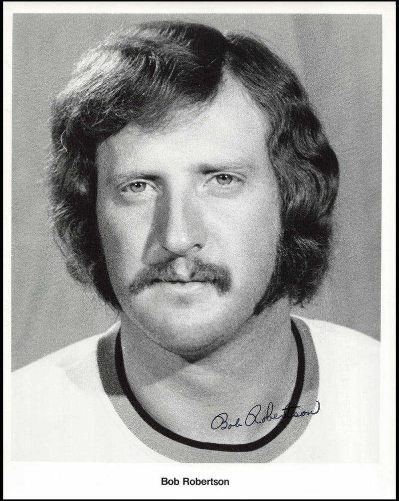 Rob Robertson Autographed 1973 Team Issued 8x10 Photo Pittsburgh Pirates SKU #266931