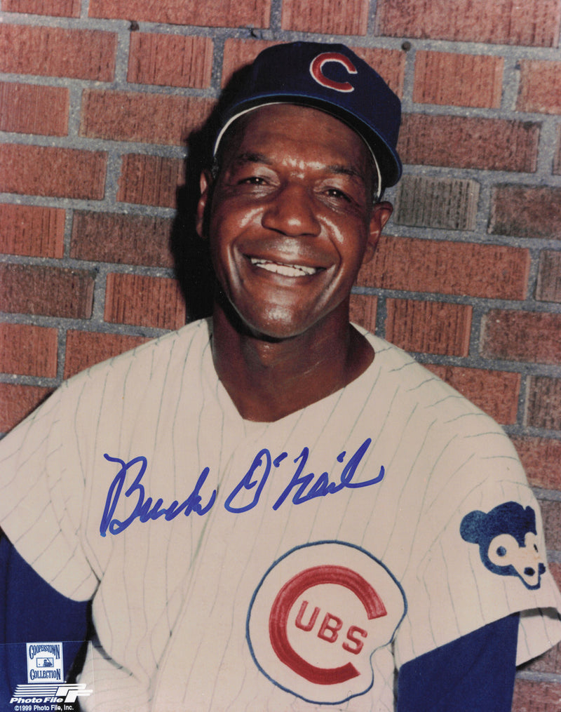 Buck O'Neil Autographed 8x10 Photo Chicago Cubs SKU #266957
