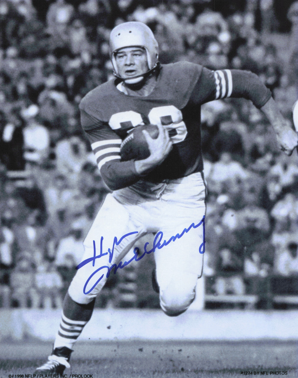 Hugh McElhenny Autographed 8x10 Photo San Francisco 49ers SKU #266959