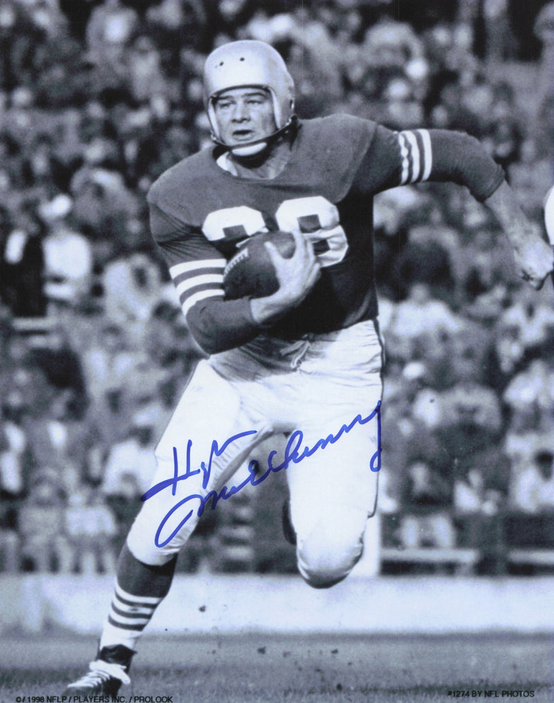 Hugh McElhenny Autographed 8x10 Photo San Francisco 49ers SKU #266959