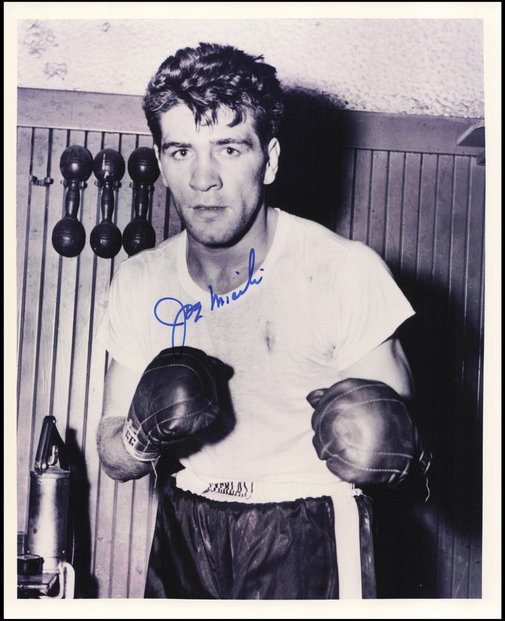 Joe Miceli Autographed 8x10 Photo SKU #266979