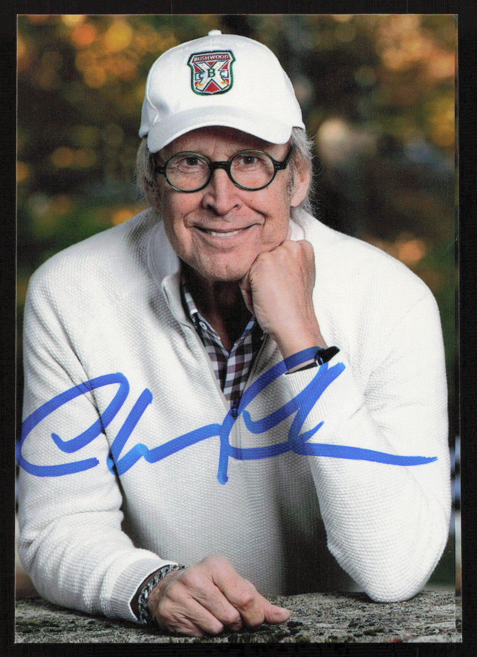 Chevy Chase Autographed 2.5x3.5 Photo Caddyshack Beckett BAS #BW23743