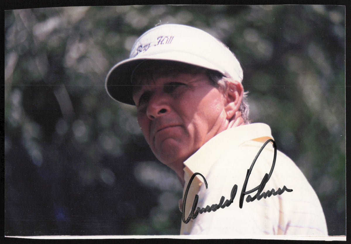 Arnold Palmer Autographed 4x6 Photo JSA #D61123