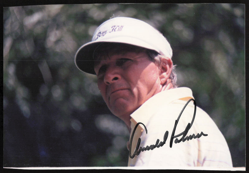 Arnold Palmer Autographed 4x6 Photo JSA #D61123
