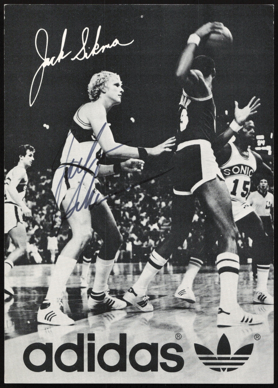 Jack Sikma Autographed 5x7 Photo Seattle Supersonics SKU #267027
