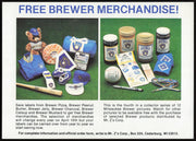 Jim Gantner Autographed Mr. Z's 5x7 Photo Milwaukee Brewers SKU #267036